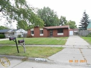 Foreclosed Home - 42023 FILLMORE ST, 48111
