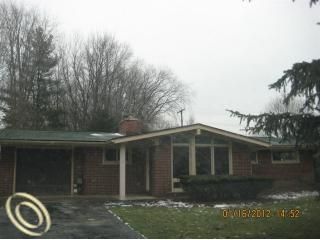 Foreclosed Home - 8491 BELLEVILLE RD, 48111