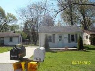 Foreclosed Home - 24405 JOYCE RD, 48134