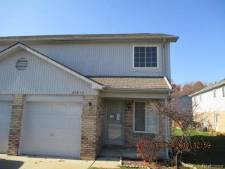 Foreclosed Home - 23810 W Grove Circle Dr, 48183