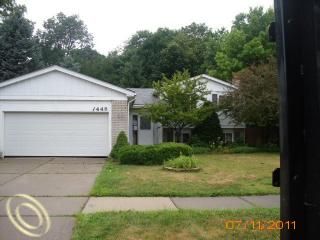 Foreclosed Home - 1448 LEDGEWOOD DR, 48188