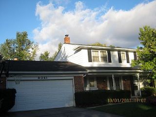 Foreclosed Home - 4341 MACQUEEN DR, 48323