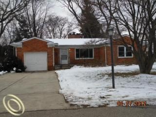 Foreclosed Home - 2445 ANDERS DR, 48329