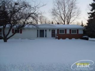 Foreclosed Home - 1070 WOODWORTH DR, 48439