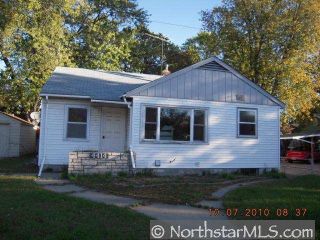 Foreclosed Home - 4414 OSSEO RD, 55412