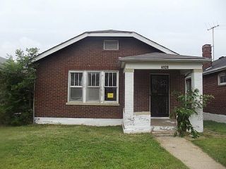 Foreclosed Home - 4928 THEODORE AVE, 63115