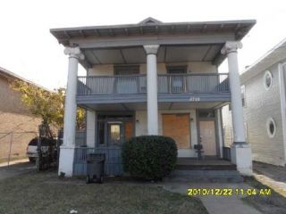 Foreclosed Home - 4710 REIGER AVE, 75246