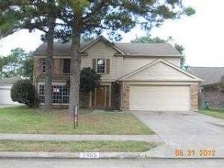 Foreclosed Home - 7855 MAPLE BROOK LN, 77095