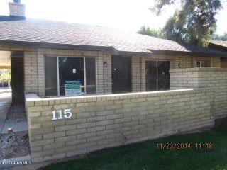 Foreclosed Home - 115 W Loma Vista Dr Apt 101, 85282