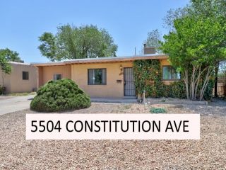 Foreclosed Home - 5504 CONSTITUTION AVE NE, 87110