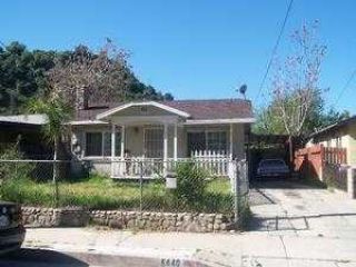 Foreclosed Home - 6440 LA RIBA WAY, 90042